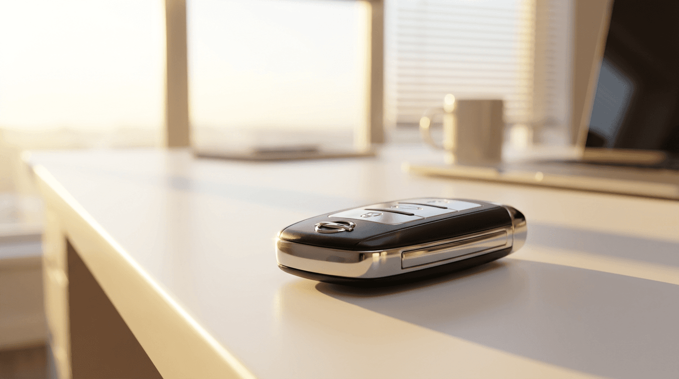 Warranty and add-on documents reviewed on a desk